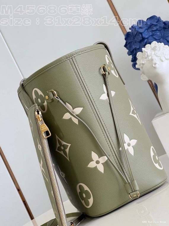 Aaa replica bags VUITTON LOUIS NEVERFULL MM 0725